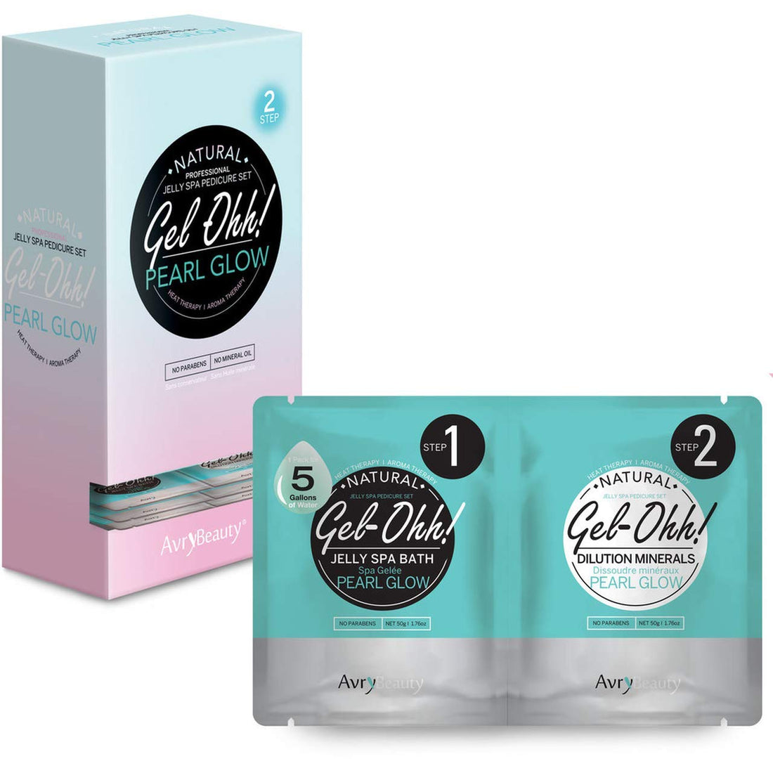 Gel-Ohh! Jelly Spa Bath Pearl Glow