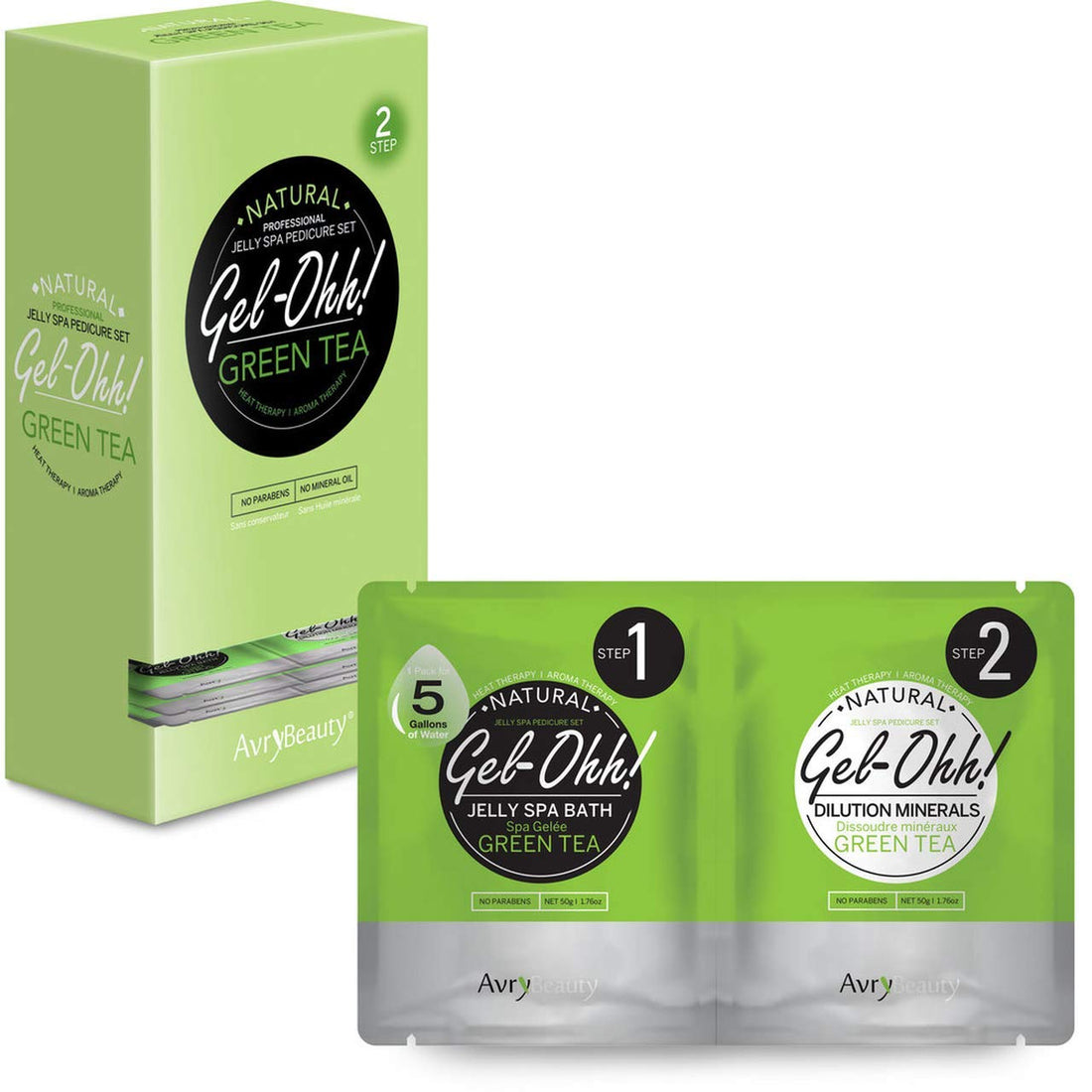 Gel-Ohh! Jelly Spa Bath Green Tea