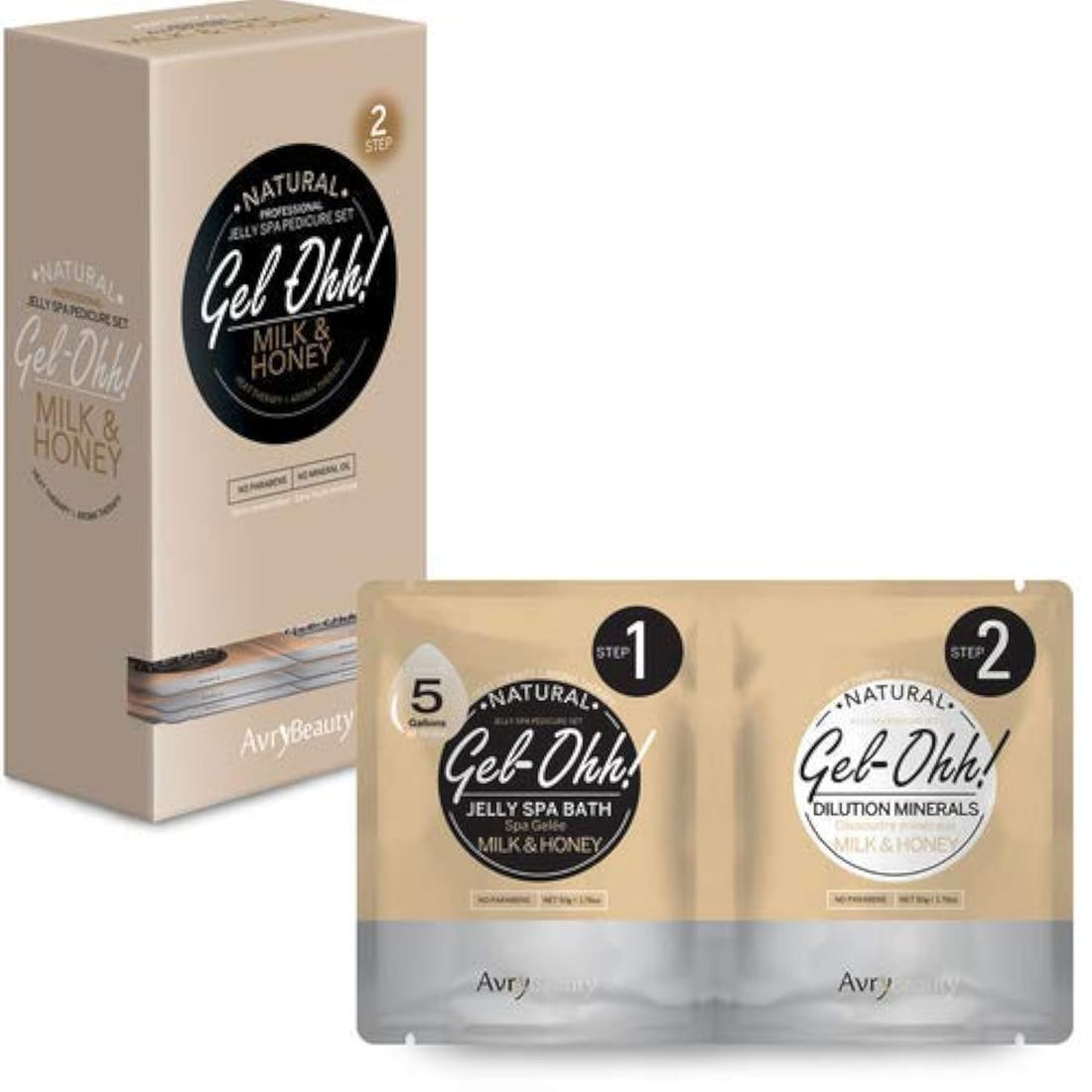 Gel-Ohh! Jelly Spa Bath Milk & Honey
