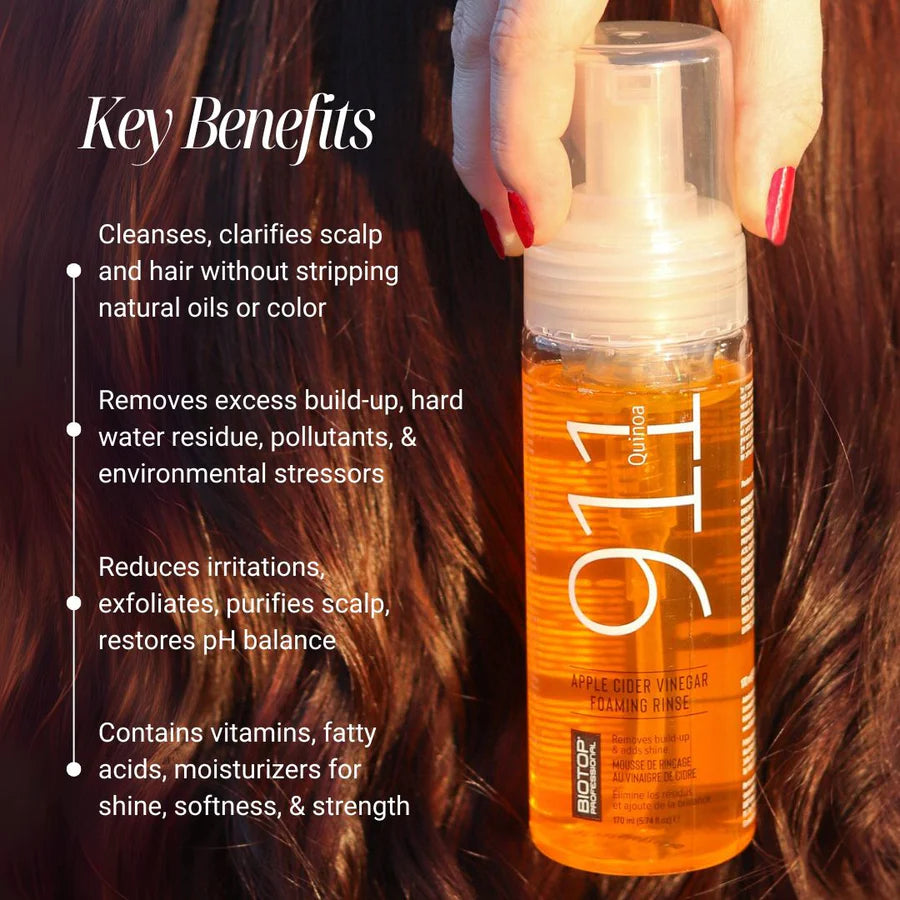 911 Quinoa Apple Cider Vinegar Foaming Rinse