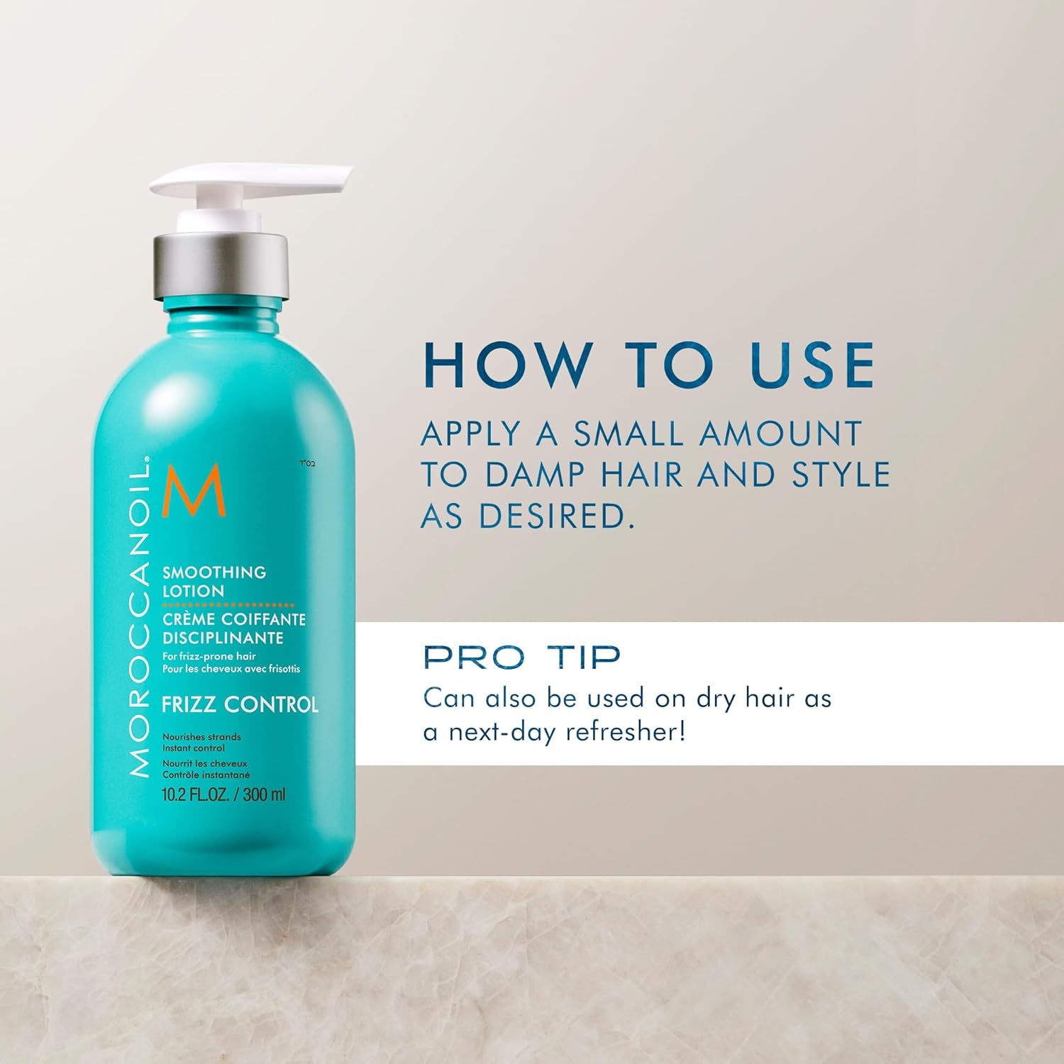 Moroccan Oil Frizz Control Smoothing Lotion