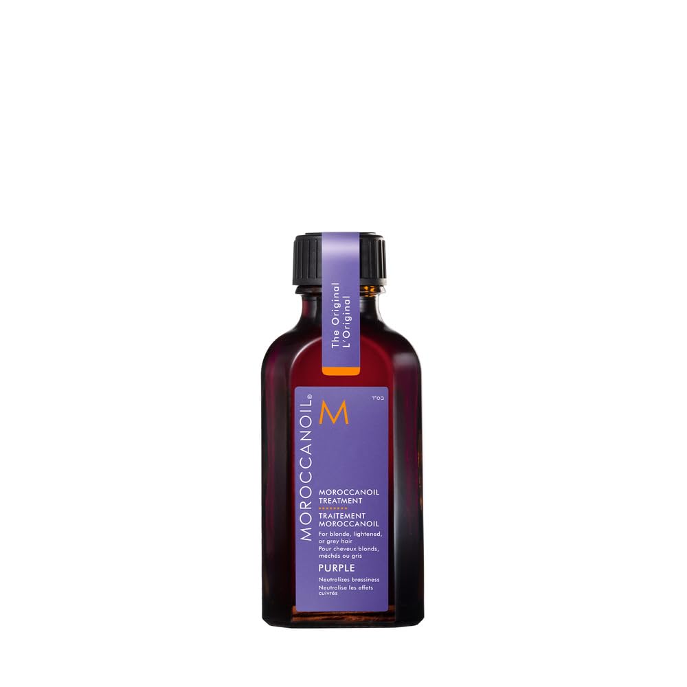 Moroccan Oil Treatment Purple Hair Oil for Blonde Hair