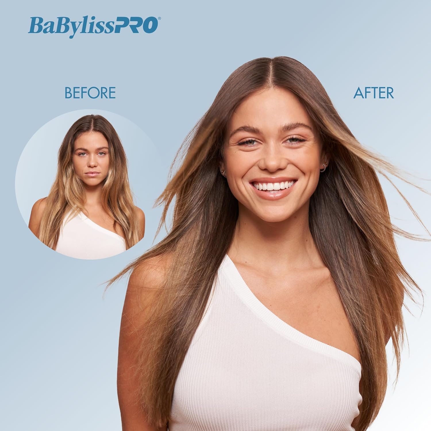 BabylissPRO Titanium Ultra-Thin Hair Straightener 2”/51mm