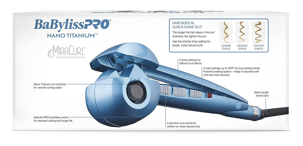 Babyliss Pro Automatic Curler Miracurl 3in1