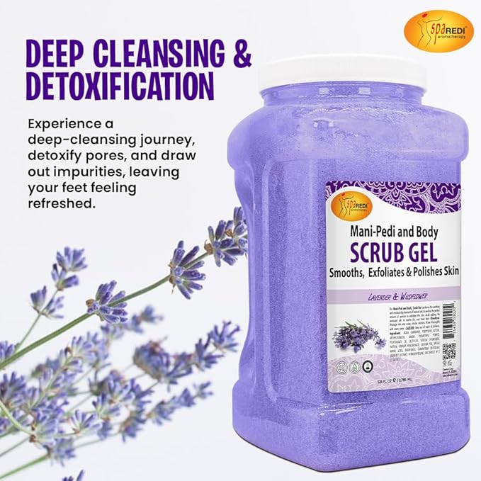 SPA REDI Scrub Gel Lavender and Wildflower
