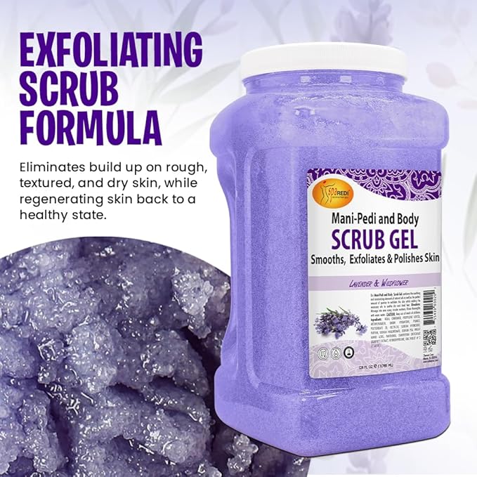 SPA REDI Scrub Gel Lavender and Wildflower