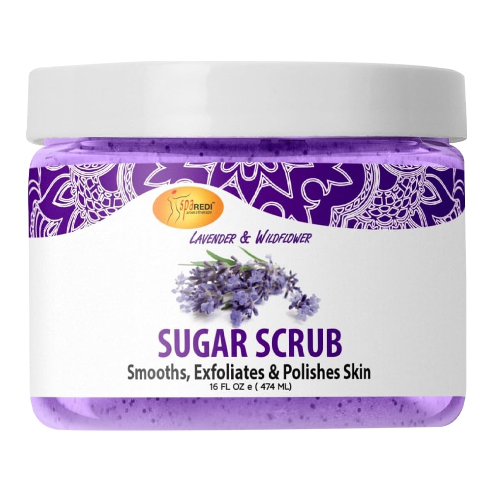 SPA REDI Sugar Scrub Lavender and Wildflower