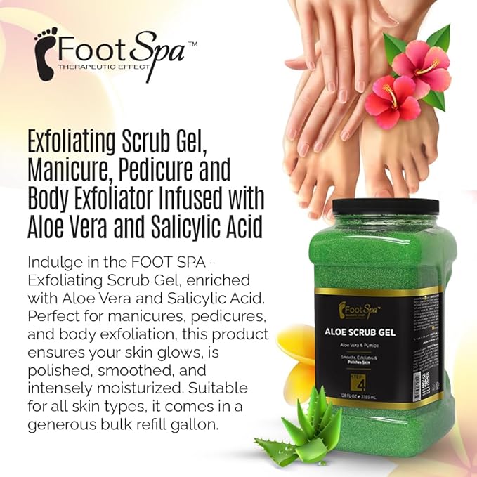 FOOT SPA Aloe Scrub Gel