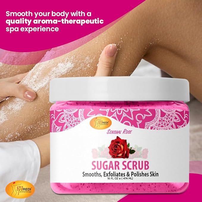 SPA REDI Sugar Scrub Sensual Rose