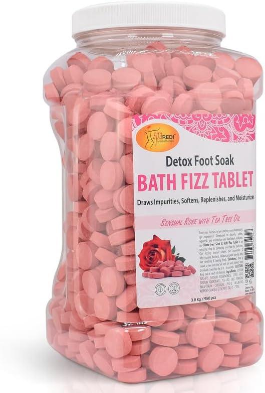 Spa Redi Bath Fizz Tablet 950pc Sensual Rose