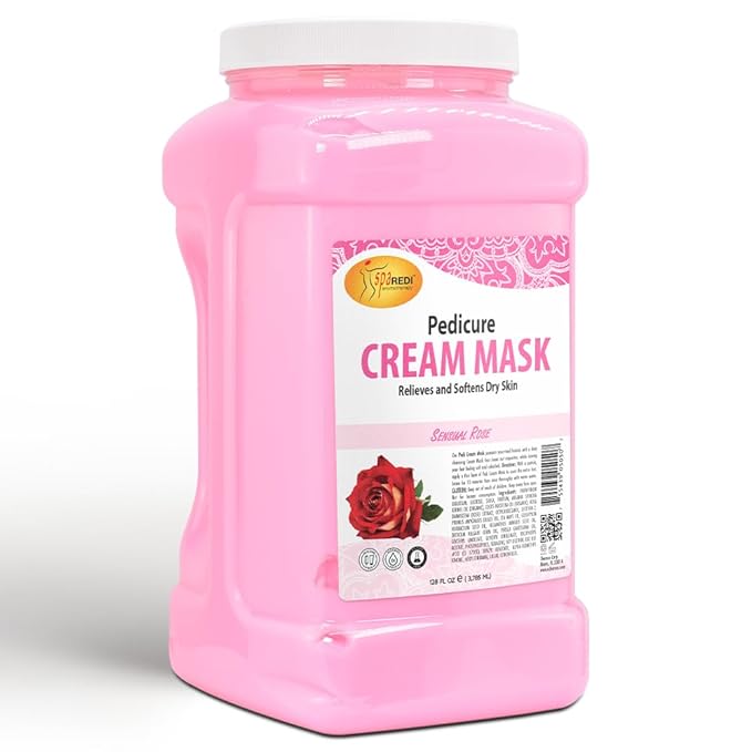 Spa Redi Cream Mask Roses 128oz