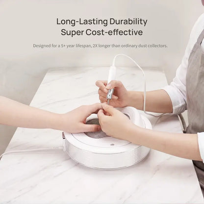 Onail Tornado Professional Nail Dust Collector for Nail Salons - Plug-Only, Live-Exclusive Tool for Clean Manicures