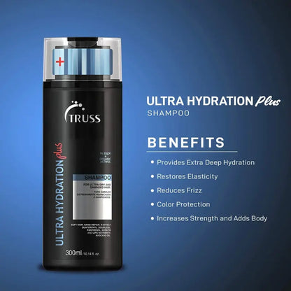 TRUSS Deluxe Prime with Ultra Hydration Plus Shampoo &amp; Conditioner &amp; Net Mask