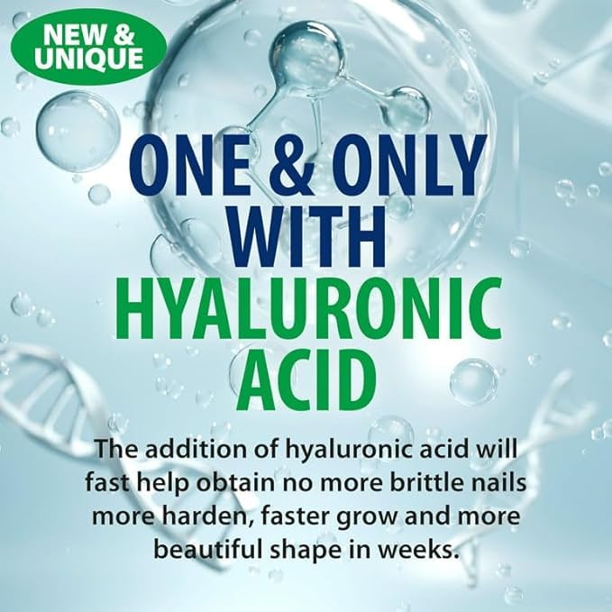 Generic Amen Steel Nails Hardener with Hyaluronic Acid, Grow and Harden Brittle Nails in Weeks, Clear