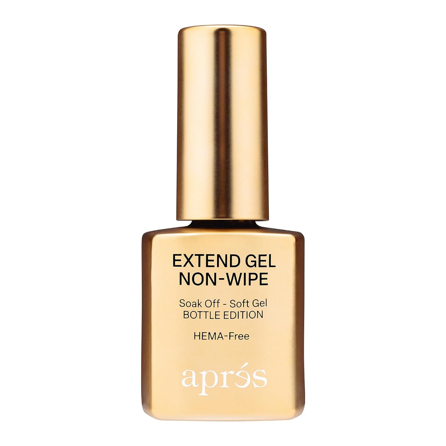 APRÉS Nail Non-Wipe Extend Gel, Soak Off HEMA-Free TPO-Free Gel-X Tips Adhesive 15ml / 0.5oz