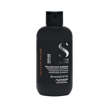 ALFAPARF MILANO Cellula Madre Nourishing Multiplier - Nourishing &amp; Hydrating Treatment for Dry Hair - Combine with Semi di Lino Beauty Genesis as a Hair Gel for Healthy, Shiny Hair (5.07 fl oz)