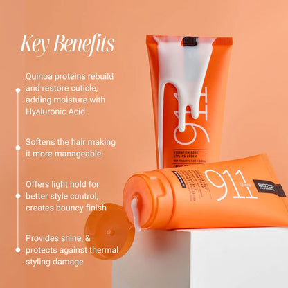 911 Quinoa Hydration Boost Styling Cream