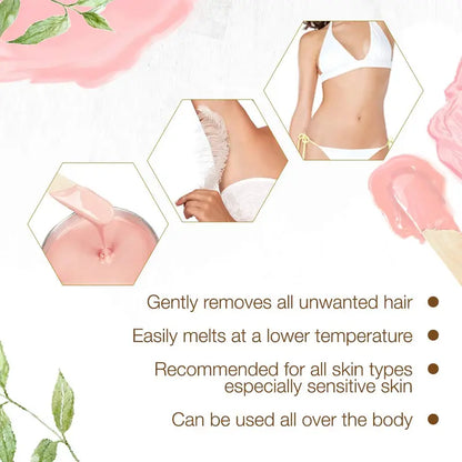 GIGI AND MAX Creme Wax, Soothing Cream for Sensitive Skin with Glycerin, Gentle Face &amp; Body Care Hair Removal at Home, 14 oz, Facial Hair Remover, At Home Hair Removal, Body Waxing, Hairremovalcream
