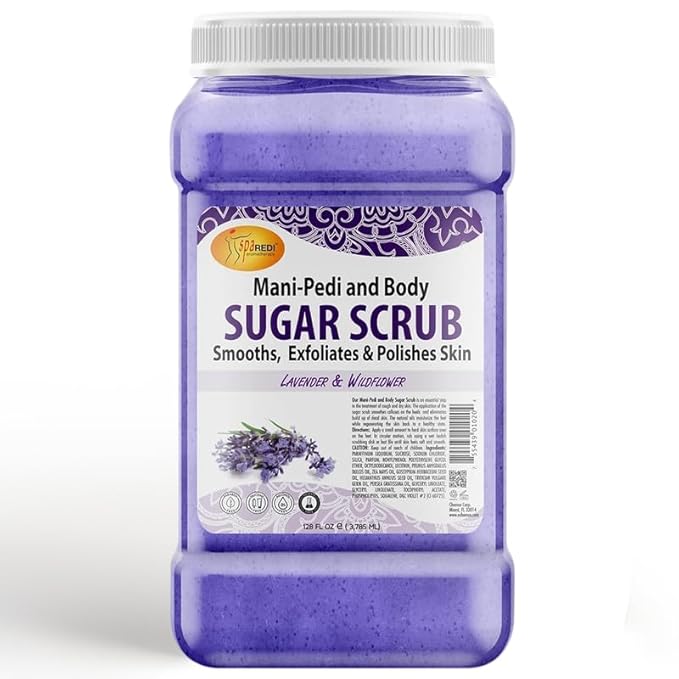 SPA REDI Sugar Scrub Lavender and Wildflower