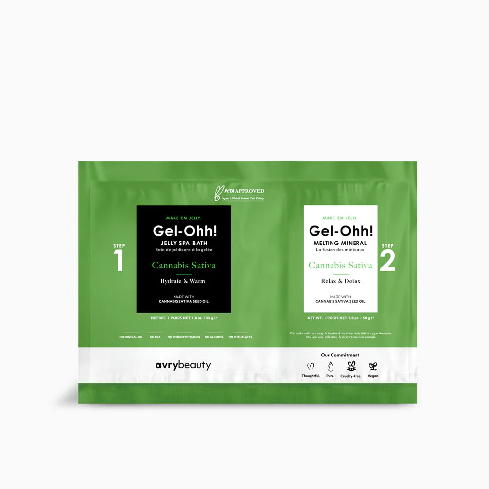 Gel-Ohh! Jelly Spa Bath Cannabis Sativa