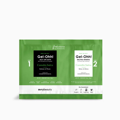 Gel-Ohh! Jelly Spa Bath  Cannabis Sativa