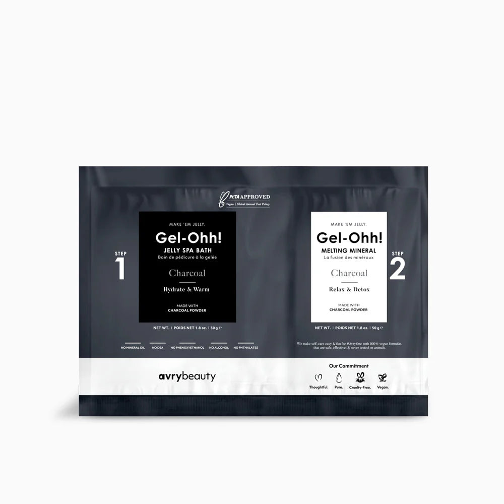 Gel-Ohh! Jelly Spa Bath Charcoal