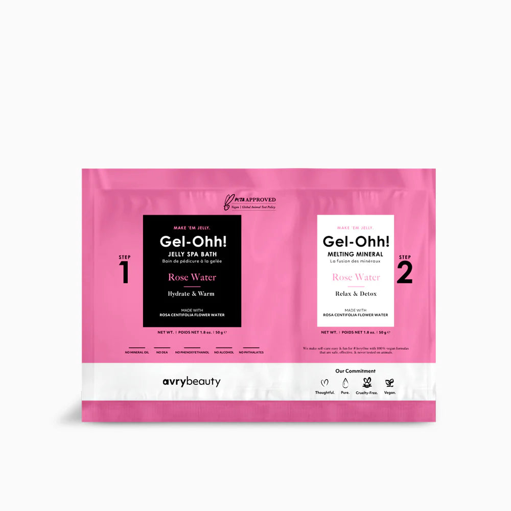 Gel-Ohh! Jelly Spa Bath Rose